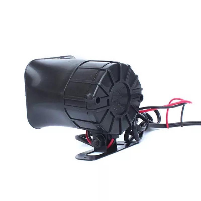 12V 110Db 30W Motorcycle Car Auto Vehicle Truck 3 Sound Tone Loud Horn Siren Firemen Ambulance Warning Alarm Loudspeaker