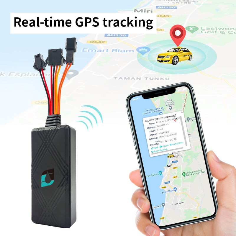 Fleet Management Software Mini Gps Tracker IP65 Waterproof Real Time Track Gps Tracker with Engine Shut off for Motorcycle