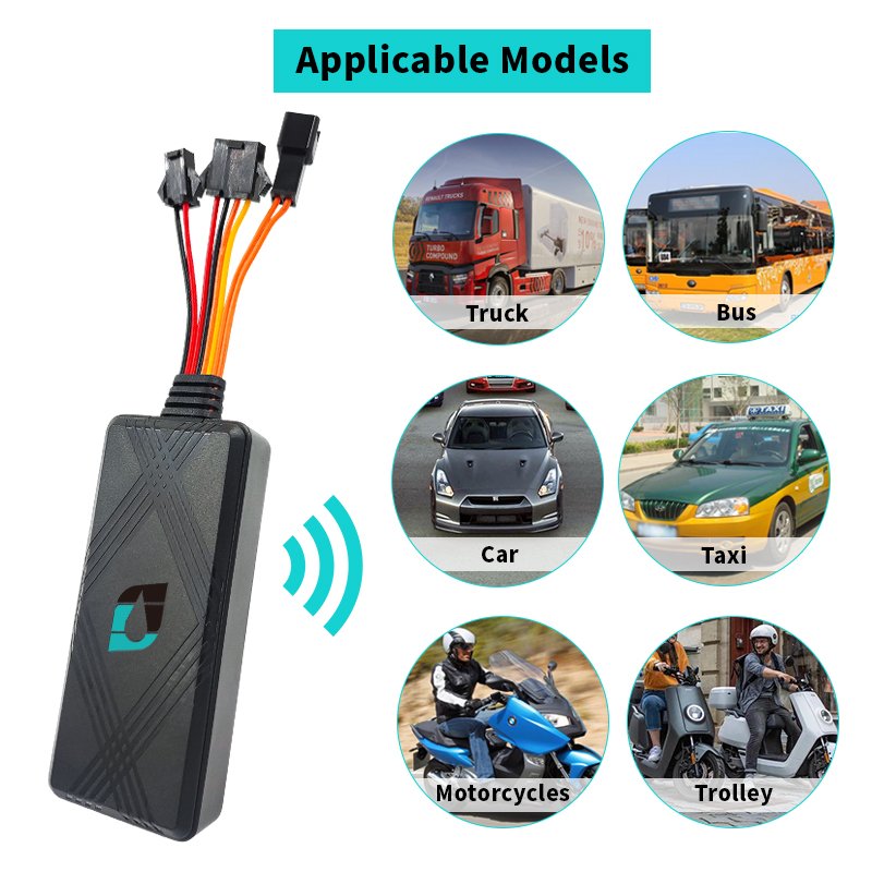 Fleet Management Software Mini Gps Tracker IP65 Waterproof Real Time Track Gps Tracker with Engine Shut off for Motorcycle