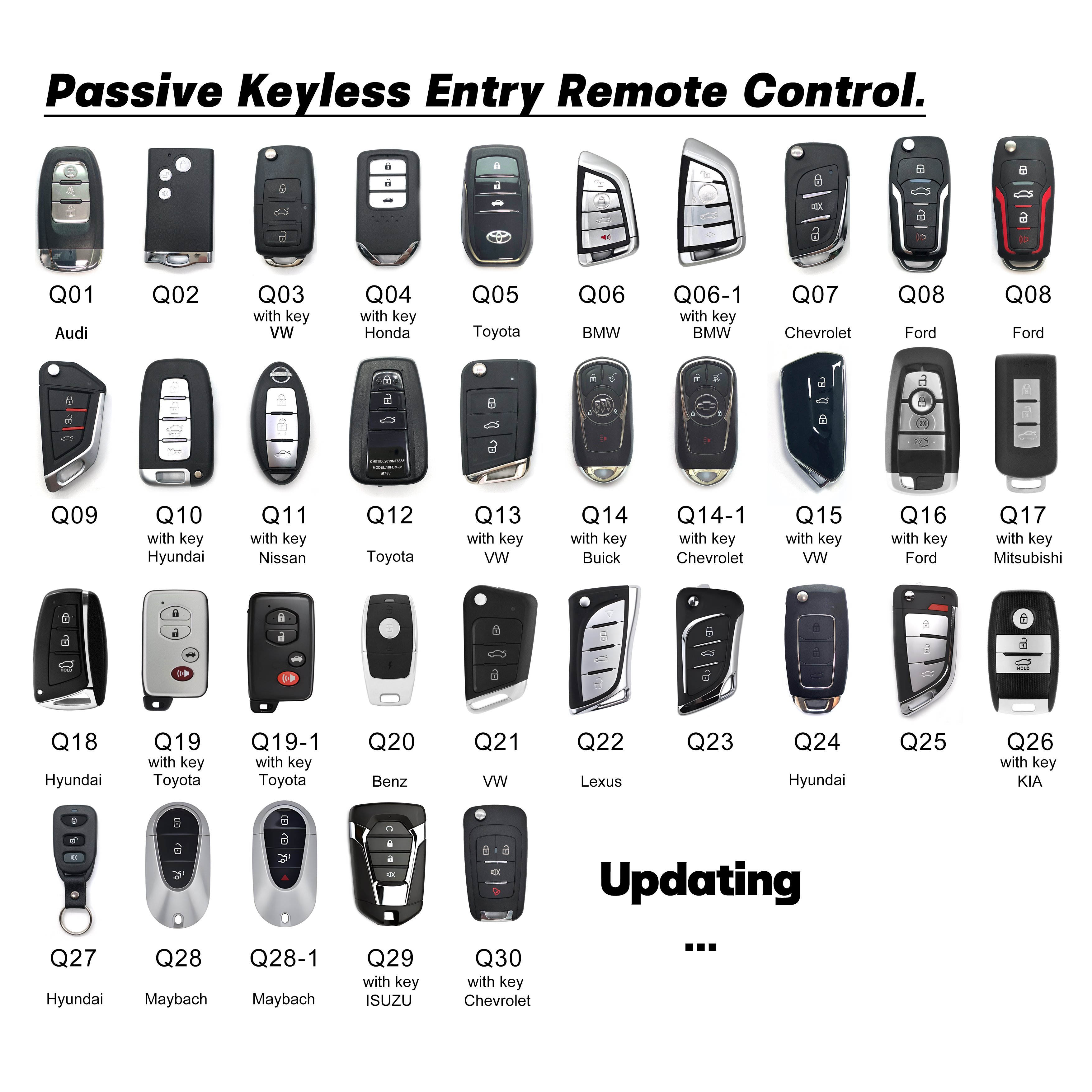 CARQSENG One-Way Car Alarm System with BT Smartphone APP Control and Engine Starter Function