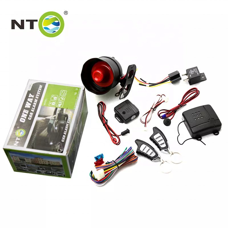 NTO Long Battery Original Horn Negative Anti Intrusion Speed Alarms Shock Sensor Central Code Variable Car Alarm Vehicles