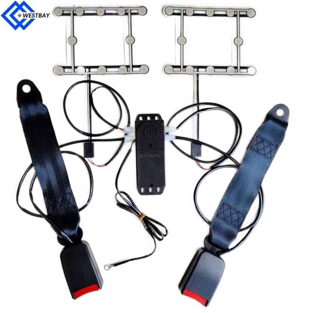 Westbay Smart Seatbelt Alarm System Seat Occupancy Occupant Sensor for Car Bus Bed Chair Sofa Floor Automotive Auto