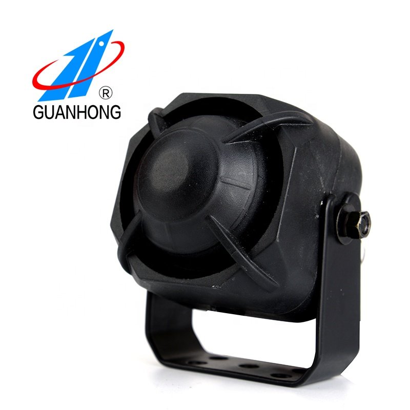 12V 1 Tone 115dB Battery With Key Car Backup Siren Alarm