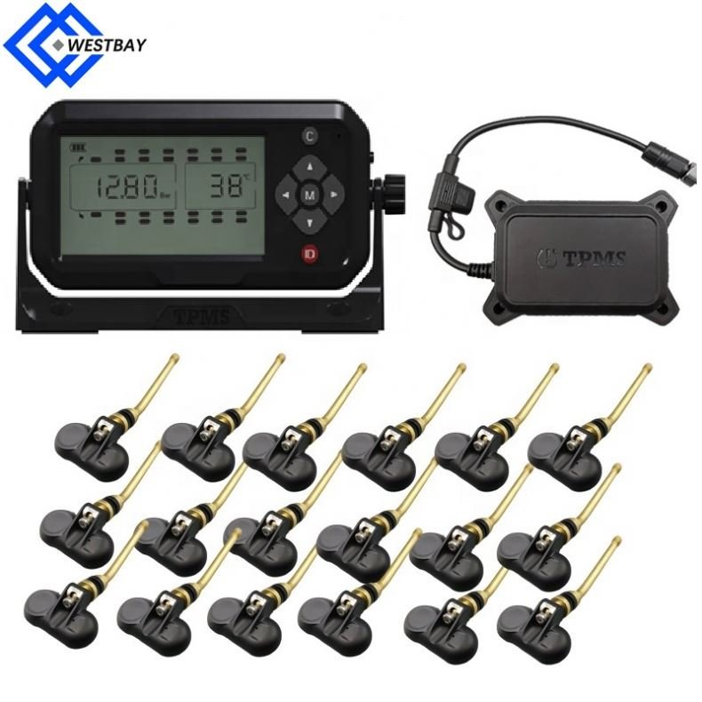 Westbay Bluetooth External Tire Pressure Monitoring System TPMS Sensor for Car Truck Max Item Origin Warranty