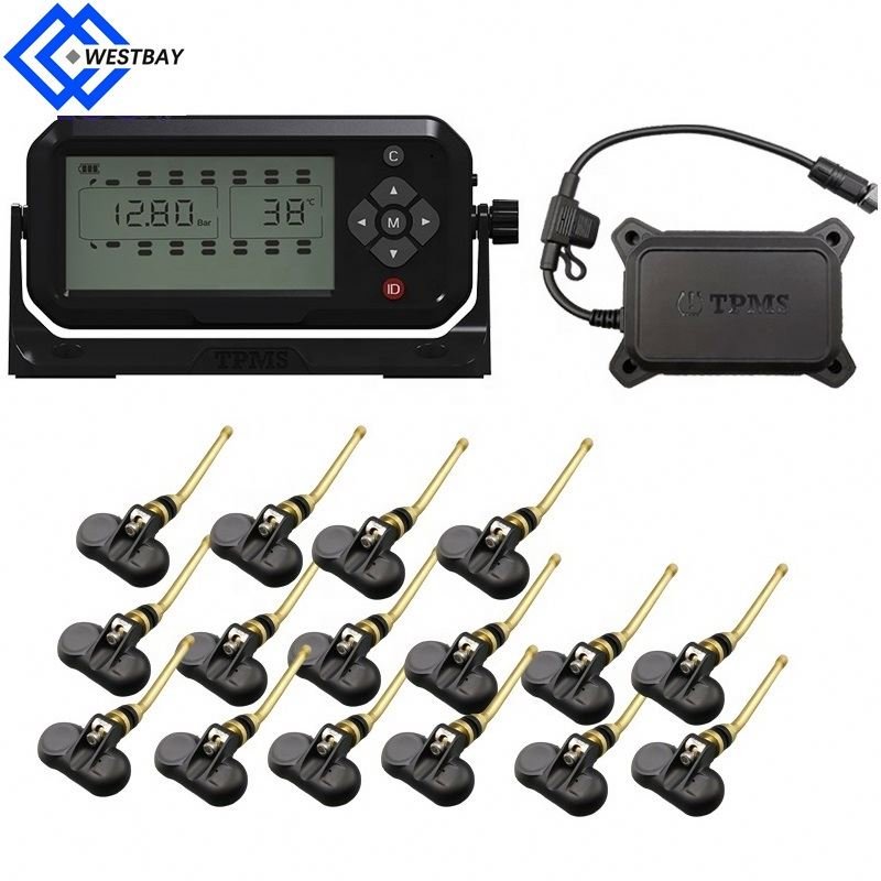 Westbay Bluetooth External Tire Pressure Monitoring System TPMS Sensor for Car Truck Max Item Origin Warranty