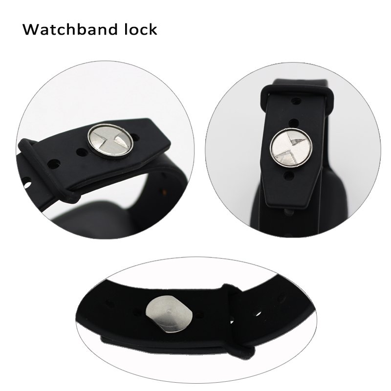 Criminal Bracelet Cut off Alarm GPS Watch Dual Way Call SOS Button 4G GPS Location for Prisoner Project
