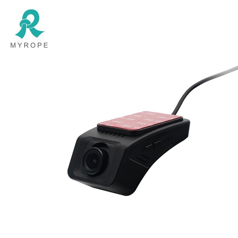 GPS Dashcam with 1080P HD Resolution for Cars Black Box Navigation Vibration Alarm Dashboard Placement Compatible PC Android App