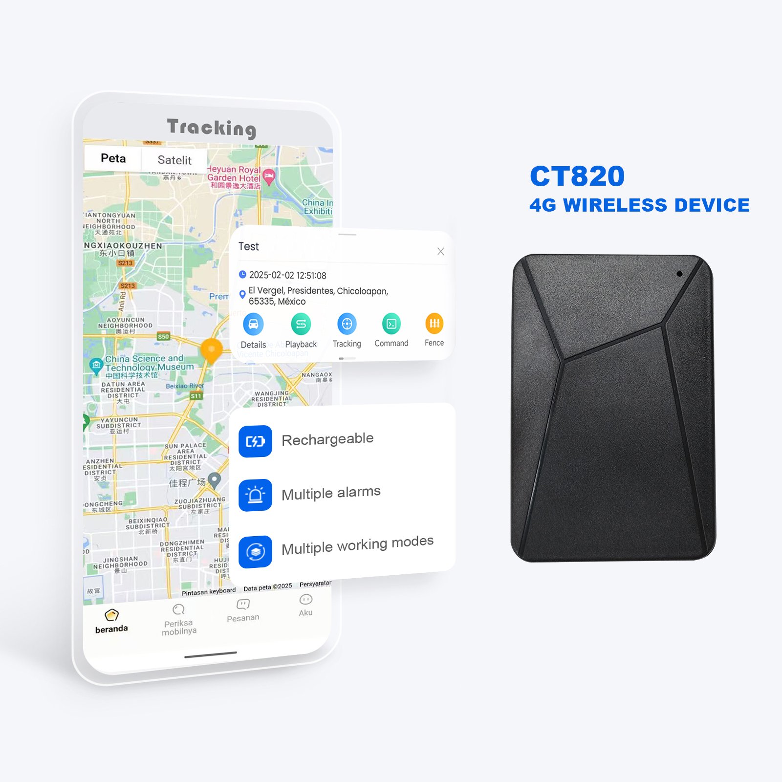 The Most Popular Mini 2G Wireless GPS Long Standby Magnetic Tracking Positioning Wireless Device for All Types of Vehicles