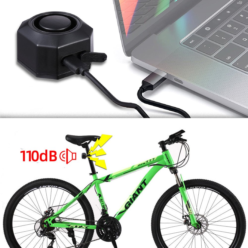 Bike Alarm Wireless Waterproof Bike Alarm With Remote Control Anti-Theft Motorcycle Vehicle Security Alarm System
