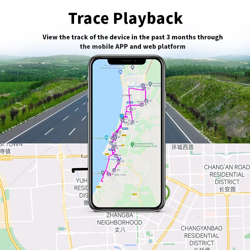 Daovay 4G Gps Tracking Device Gps Tracking Software Platform System With Software