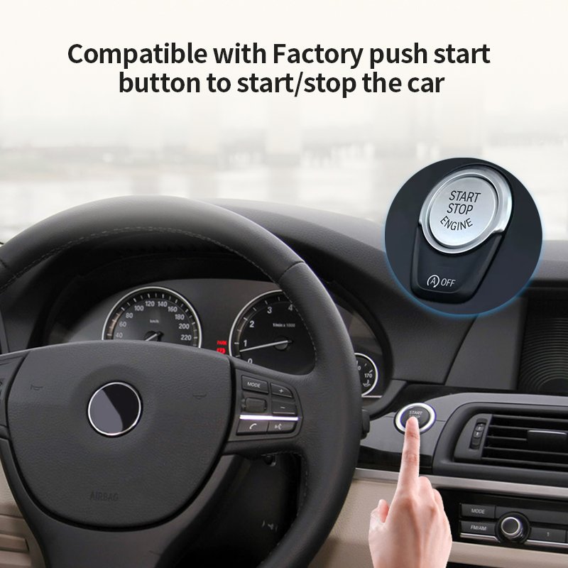 EASYGUARD CAN BUS Remote Starter Kit Fit for BMW F10/M5,F11,F18,F07,F06,F12,F13,F01,F02,F03,F04,F25,F26 Passive Keyless Entry