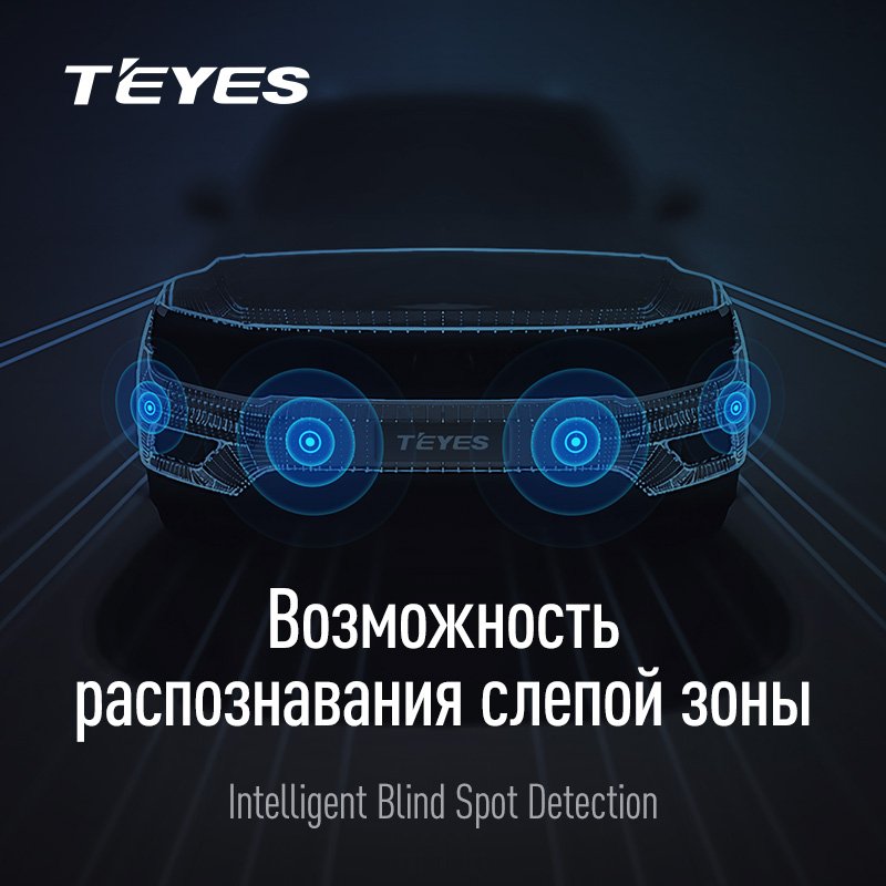 TEYES Front and Rear Parking Sensors for CC3 2K CC3 CC3L CC2 Plus SPRO Plus TPRO 2