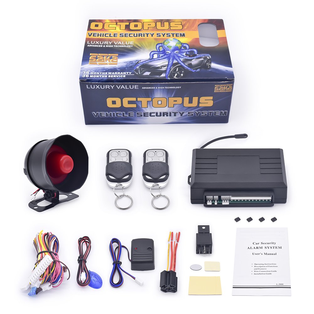 SZDALOS L3000 Octopus Car Alarm Security System