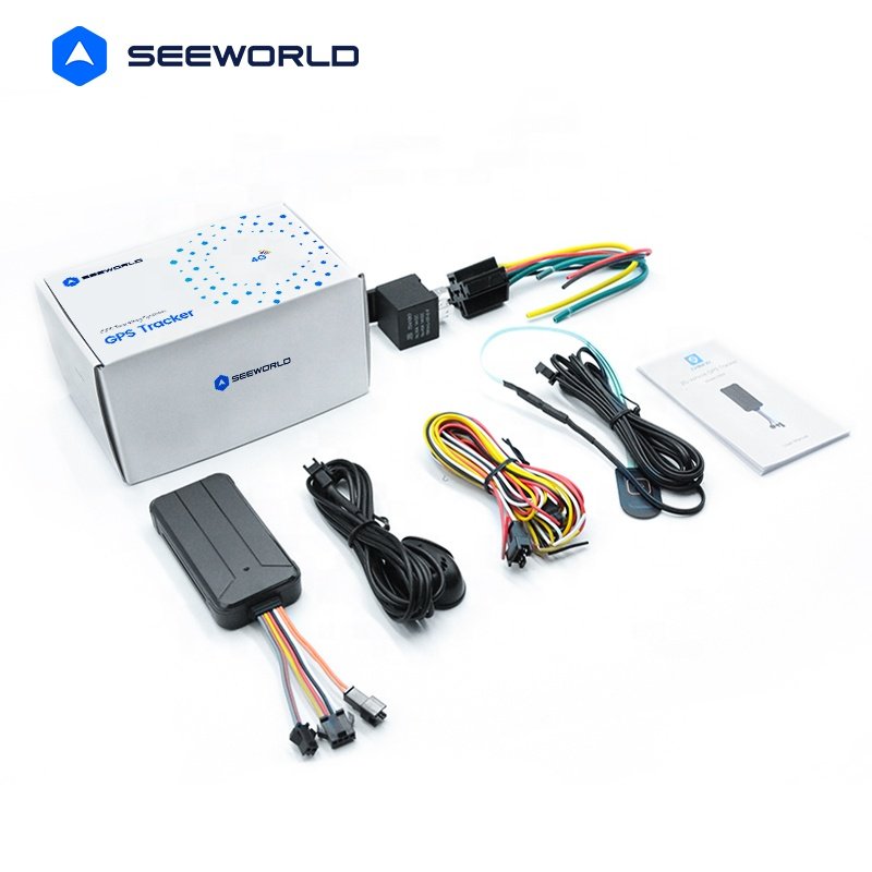 SEEWORLD Waterproof GSM GPS Tracker Car Motorcycle Move Alarm Vehicle ACC Monitor Cut Off Power