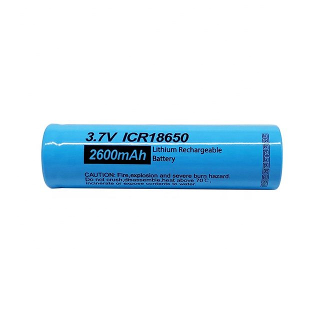 3.7V Lithium Ion Cells Primary Cylindrical 18650 2600mah for Car Alarm System CASH REGISTER