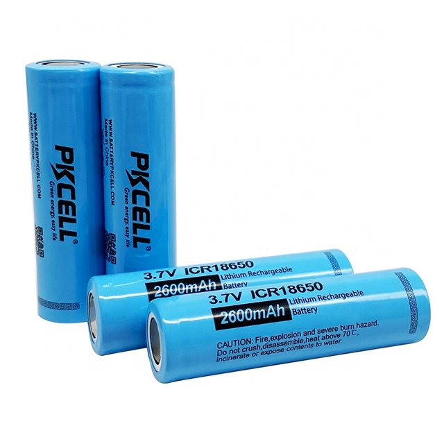 3.7V Lithium Ion Cells Primary Cylindrical 18650 2600mah for Car Alarm System CASH REGISTER