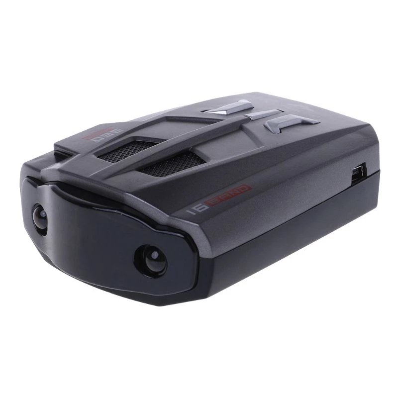 English Russian Auto 360 Degree V9 Speed Voice Alert Alarm Warning Vehicle Car Radar Detector