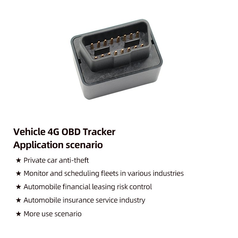 Customizable 4G Intelligent OBD Plug and Play Car Without Installation of Vehicle Anti-theft BeiDou GPS Locator