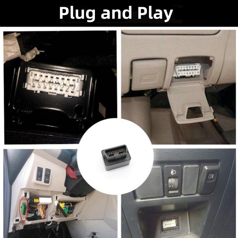 Customizable 4G Intelligent OBD Plug and Play Car Without Installation of Vehicle Anti-theft BeiDou GPS Locator