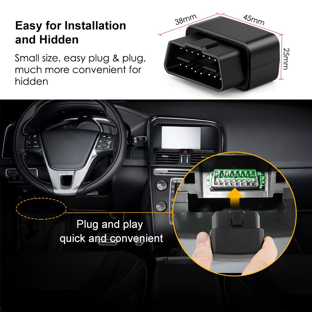 Truck Taxi Gps Tracking Device Fleet Management Voice Monitor Speed Alarm Micodus MV33 Obd Gps Tracker Car Plug And Play
