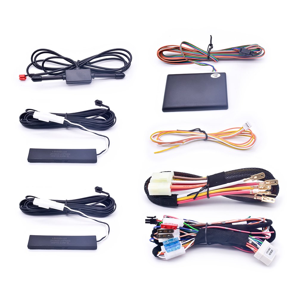PKE Keyless Entry System Push Button Start Stop Remote Starter Car Alarm Universal Car Toyota Car
