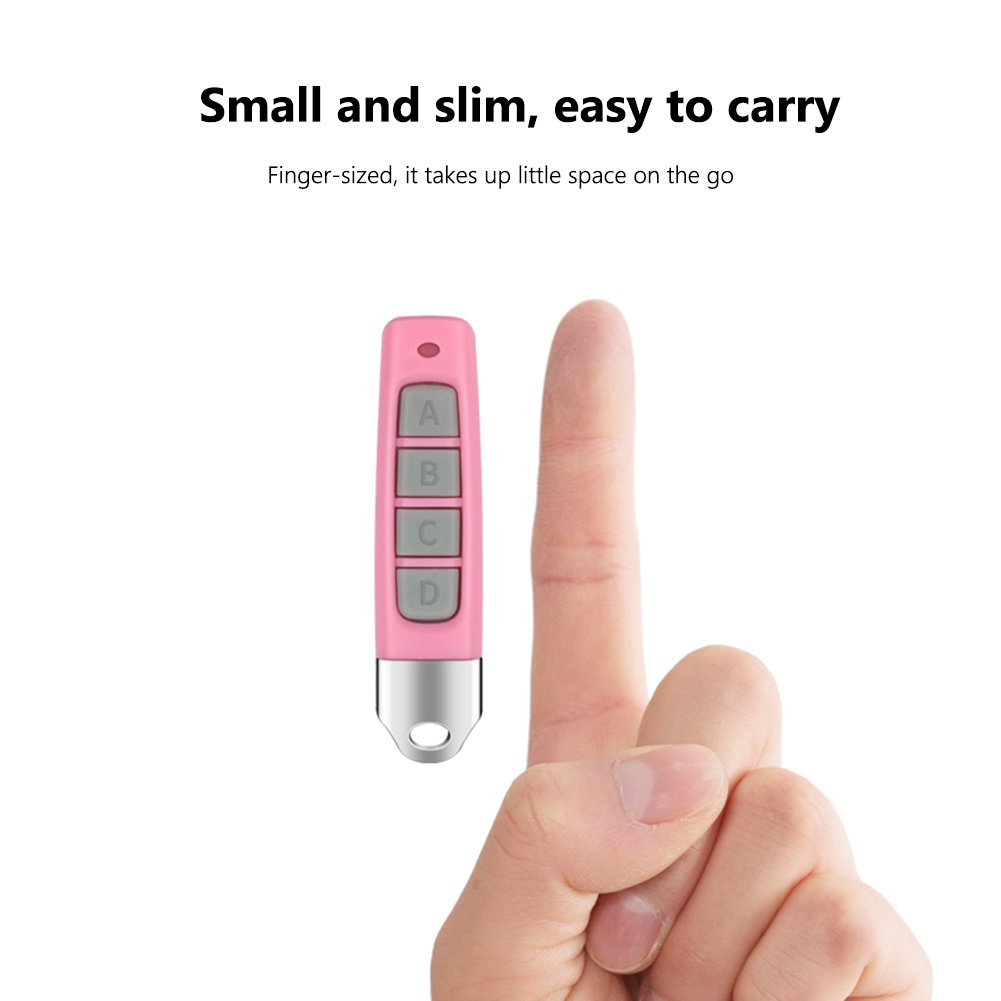 Universal 4 Button Garage Door Gate Opener Remote Control Duplicator for 315mhz 433mhz Frequency Remote