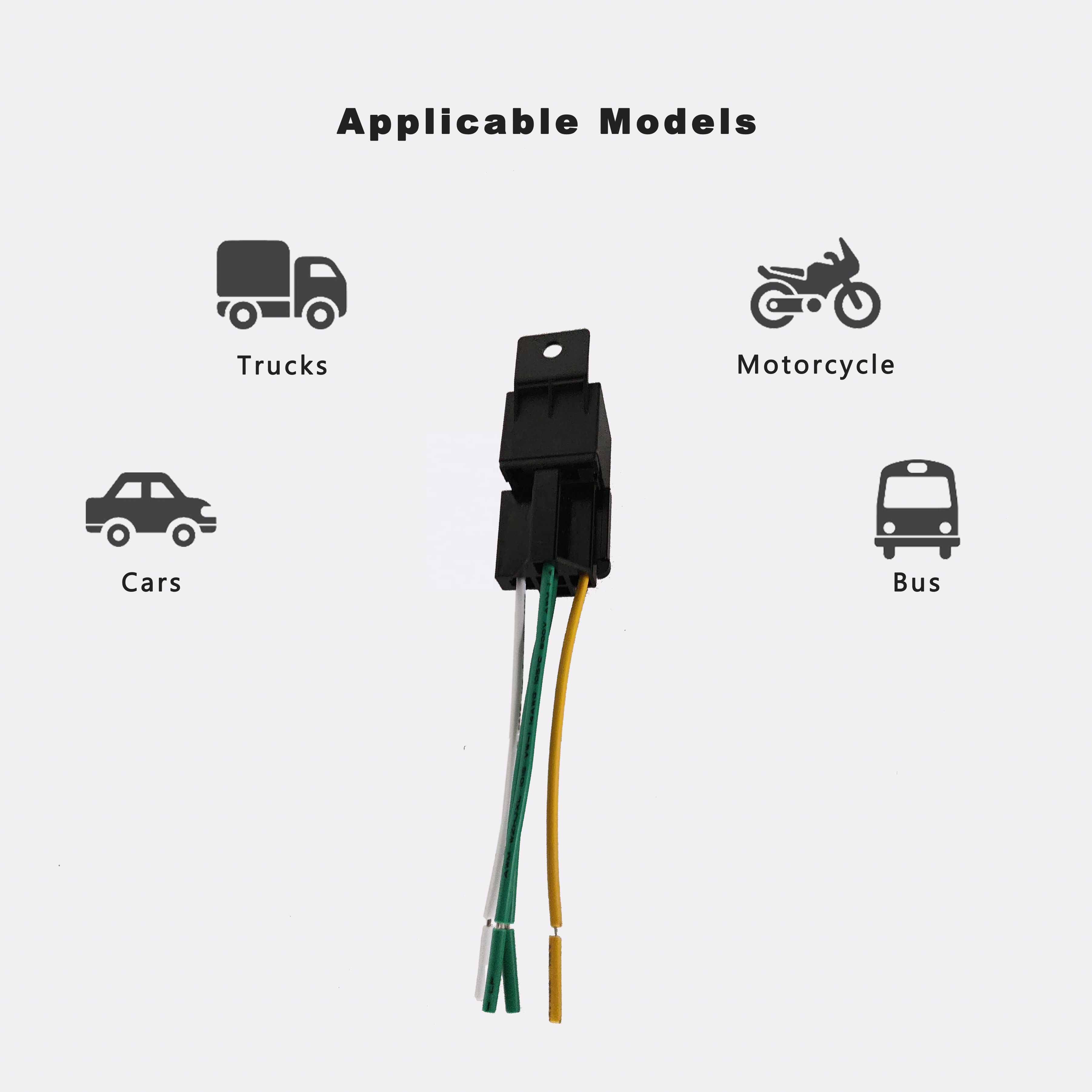 HST-JDQ Easy Installation GPS Tracker Relay Cutting Power Not for Solo Use 1 Year Warranty