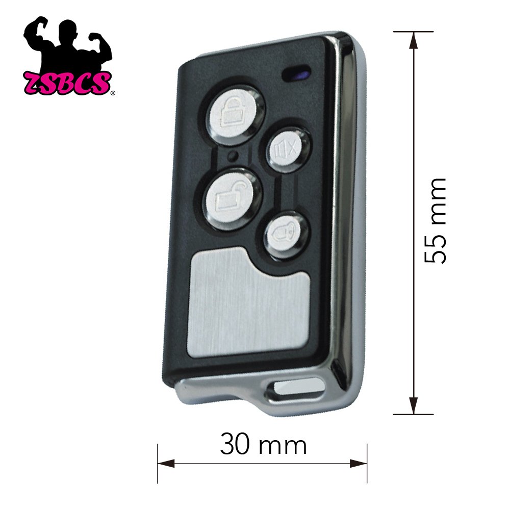 Universal 4 Buttons Wireless Remote Control Transmitter for Car Alarm Y03