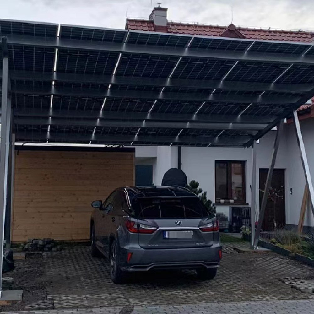 Manufacturer Solar Power Generation Solar Panels Car Parking Sheds Charging Piles for With Ev Charging Station