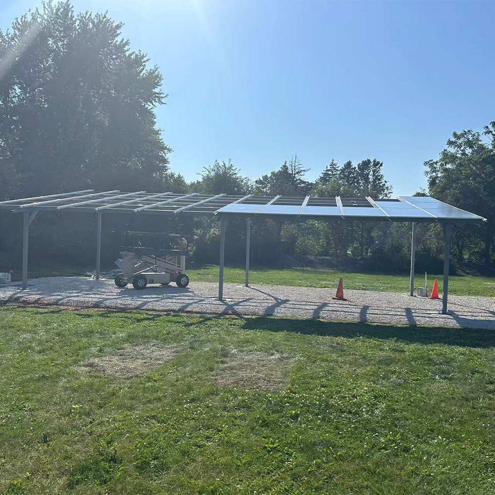 Manufacturer Solar Power Generation Solar Panels Car Parking Sheds Charging Piles for With Ev Charging Station