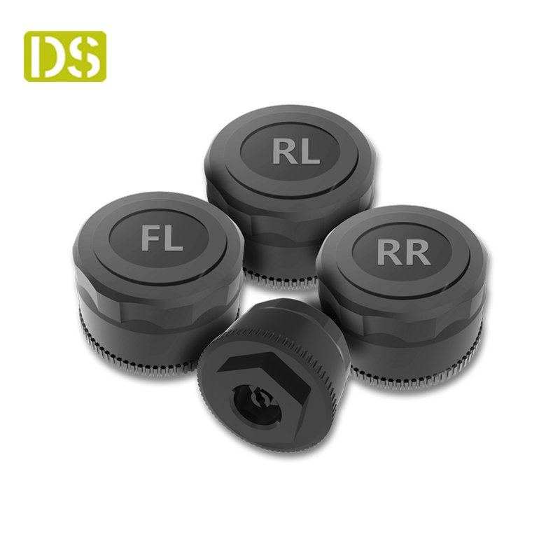 Car Obd TPMS Tyre Solar Power Digital LCD Display Auto Security Alarm External Tire Pressure Monitoring System