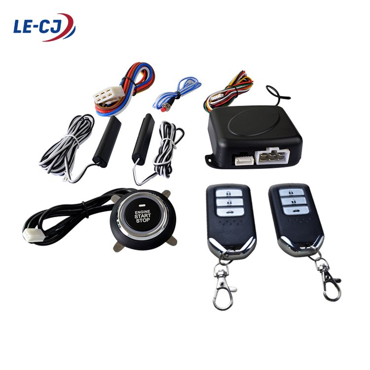 Hot Sell All Type Key Remote Shape Car Alarms System Pke Keyless Entry Push Button Start Stop Alarms