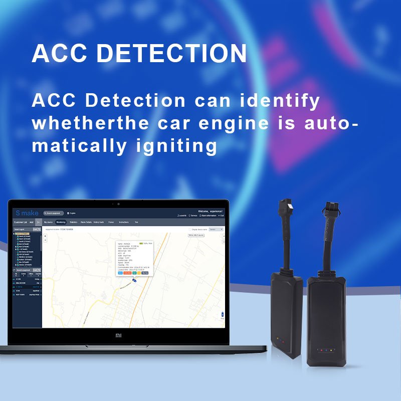 GPS Tracking Device for Car GPS Tracker with FREE Platform 2G Wired GPS Tracker with ACC Detection and Remote Cut-off Power