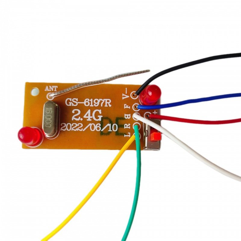 Four-way module transmitter board receiver board toy car accessories remote control circuit board