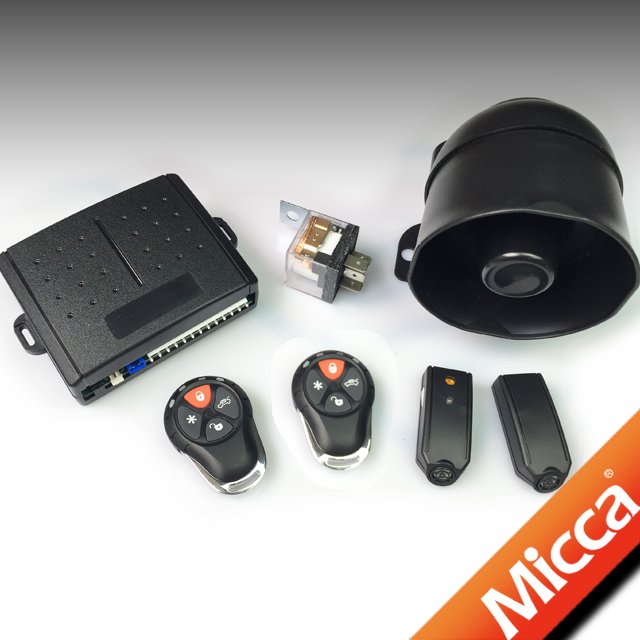 OW350-US04 MICCA Universal Car Alarm with Ultrasonic Sensor, Alarma Volumetrica, Alarme Con Sensor Ultra Som
