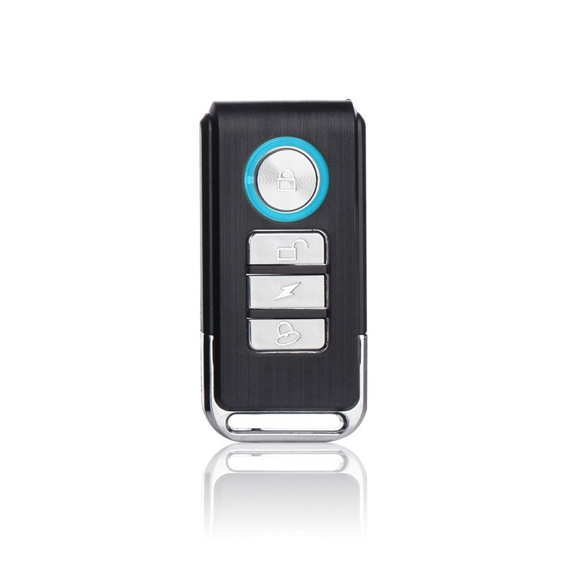 Bike Anti-Theft Alarm With 3D Sensors and 7-Level Sensitivity Wireless Remote Control Bicycle Security System IP65 Waterproof