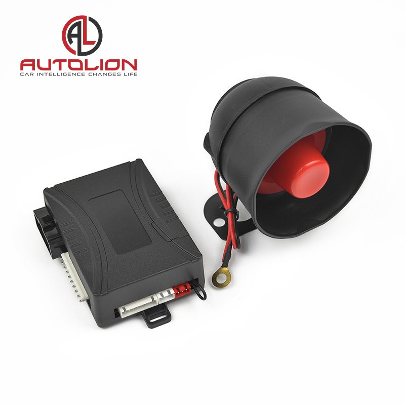 FSK Signal Transmitter Two Way Car Alarm System With Two LCD Remote Controllers and Engine Start Work for All 12V Cars