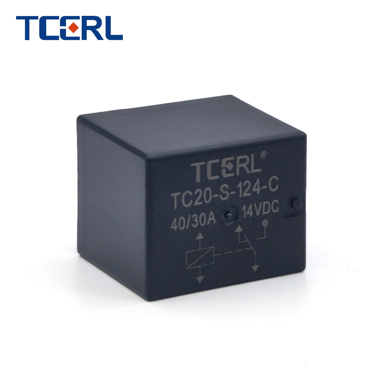TC20-S-124-C-U Miniature Car Starting Relay 7 Pins 24V 12V Dc with High Power Contact Load & Sealed Protect Feature