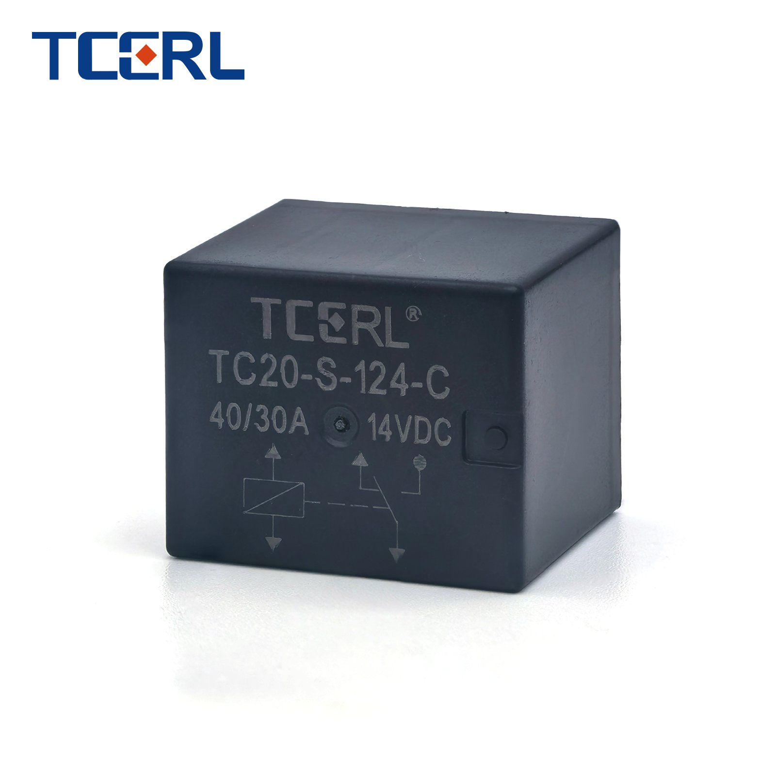 TC20-S-124-C-U Miniature Car Starting Relay 7 Pins 24V 12V Dc with High Power Contact Load & Sealed Protect Feature