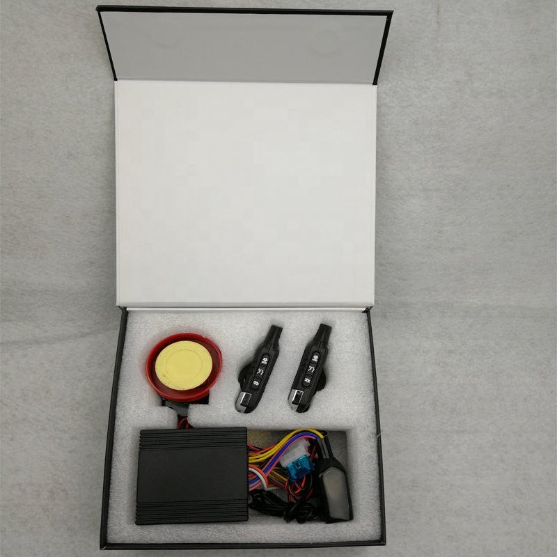 Tiypeor Anti Thief Alarm for Motorcycle Alarm Remote Start Flameout Anti-Theft Device Vibration and Sound Alarm Motorcycle