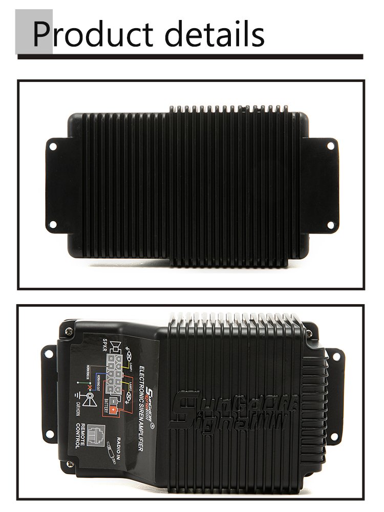 SDF-220-R39EN Wired Car Controle Sirene 200w Ambulance Siren Alarm Emergency Vehicle Electronical Speaker