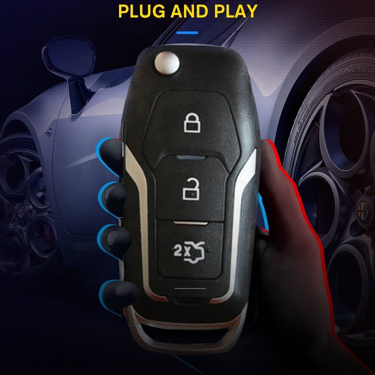 Plug and Play Car Alarm Connect BCM Interface Special Ford Car Remote Control