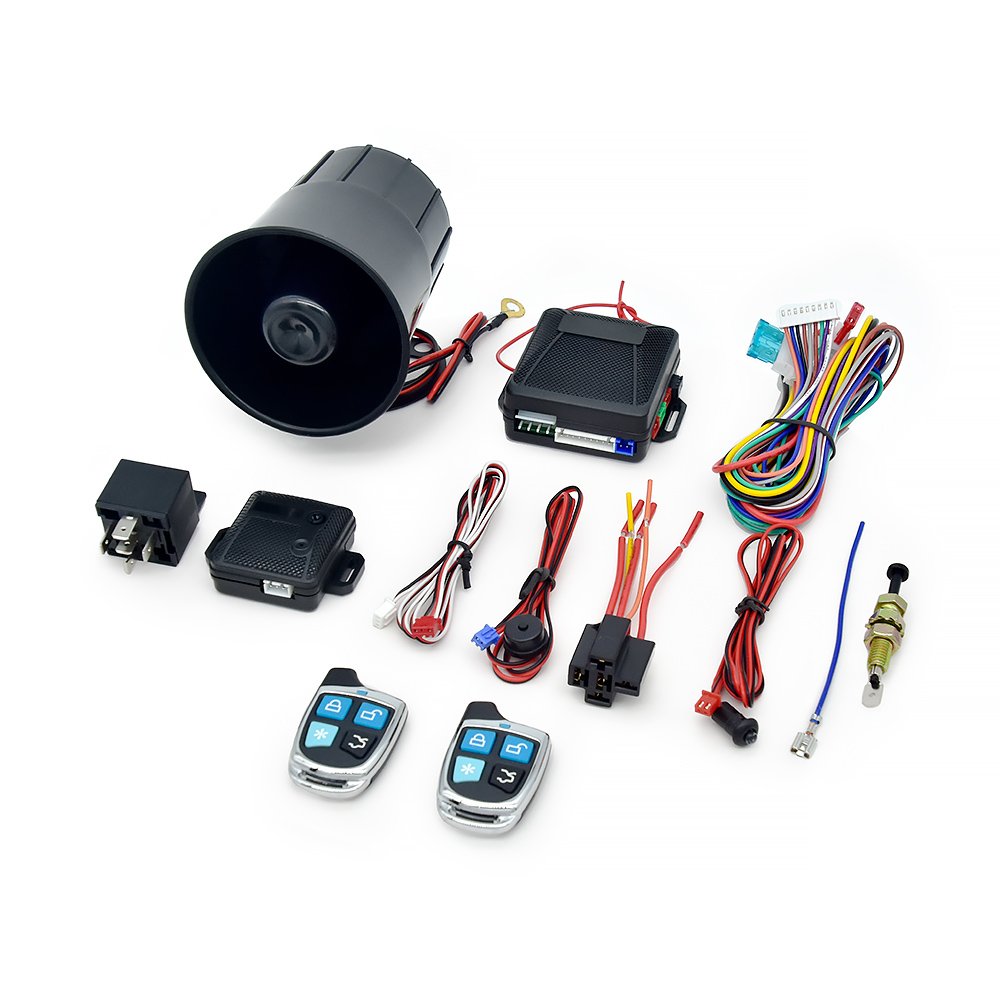 Hot Selling Smart One Way Car Security Alarm System With Remote Trunk Release