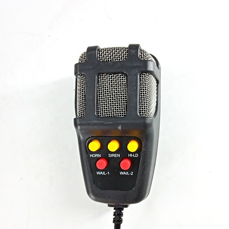 High Quality 7 Tone 12V 100W Car Alarm Horn Square Mouth Recording Megaphone Subwoofer Speaker Factory Direct Sales