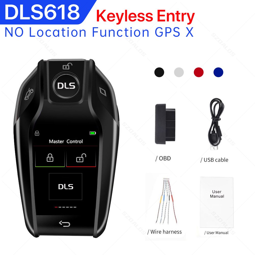On Sale 35.9 USD and Ready to Ship Smart Key for Car PKE Remote Smart Auto Screen Touch with Five Colors Available