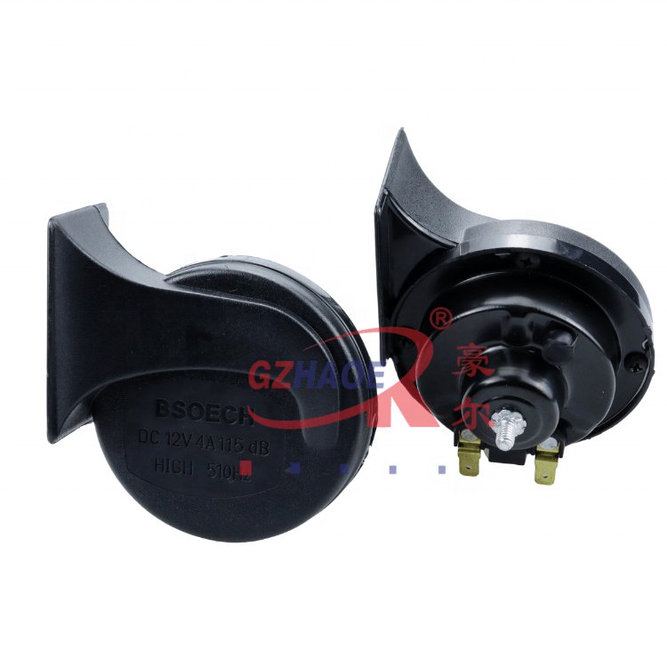 BSEOCH 12V air Horn for Car Snail Electric Air Horn Marine Boat Loud Alarm Kit Boat Motorcycle Dual-tone Car Horn Loud signal