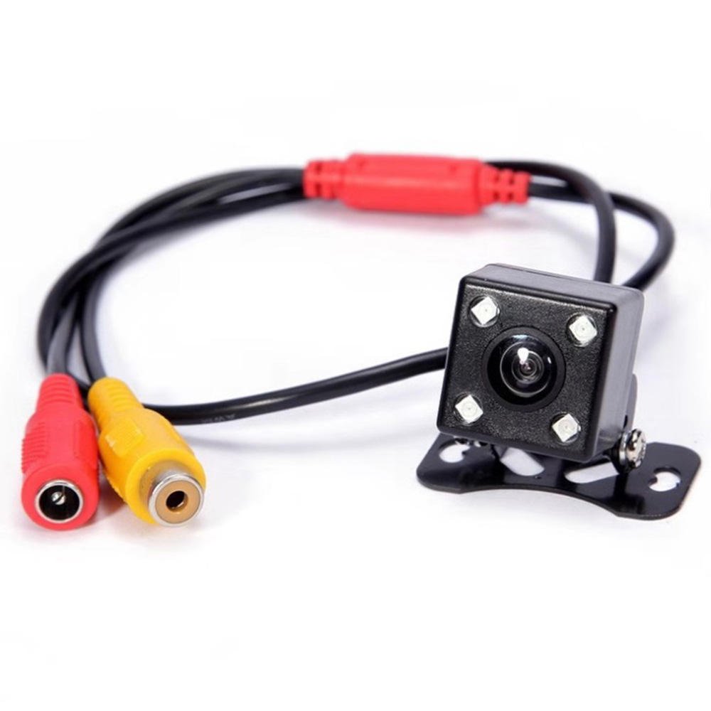 JPC-02 Universal Car View Camera Square 4 LED Rear Camera