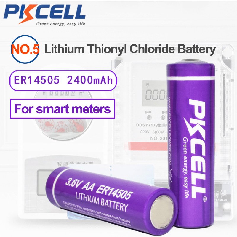 Factory Wholesale ER14505 2400mAh Long Life Lithium Primary Battery