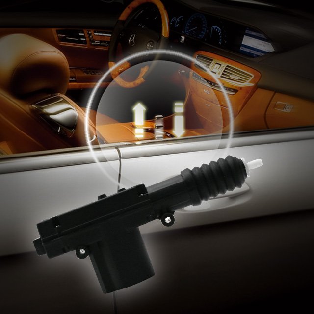 Universal Car Central Locking System 4 Doors Keyless Entry & Remote Control 12V-24V Compatible