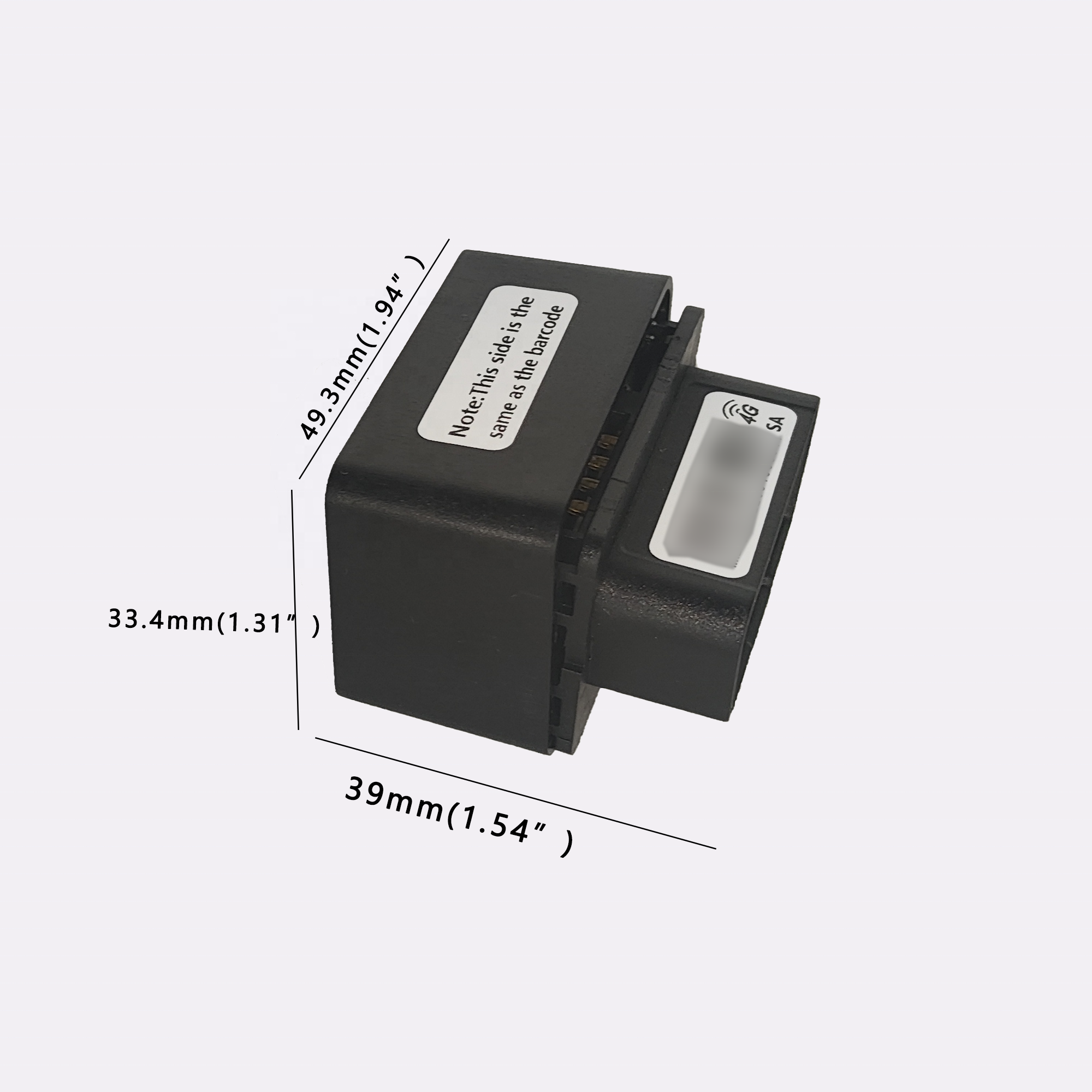 Car Tracker & Locator Alarm 4G OBD GT06 Protocol Easy Installation for Auto Vehicle